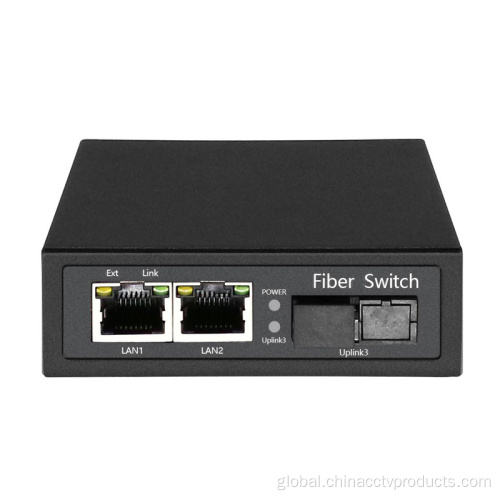 Media Converter And Optical Fiber Switch Single Fiber Media Converter with fiber optic rj45 Supplier